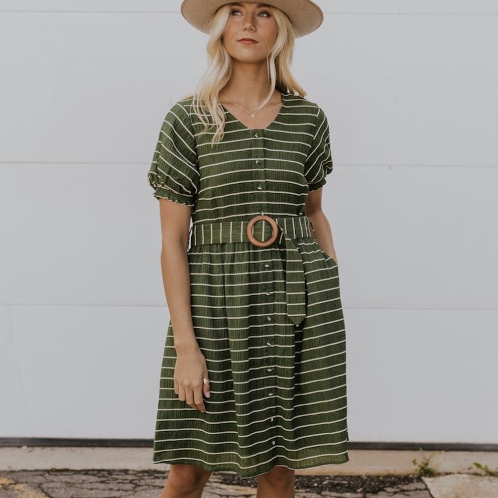 Roolee Sherwood Seersucker Dress